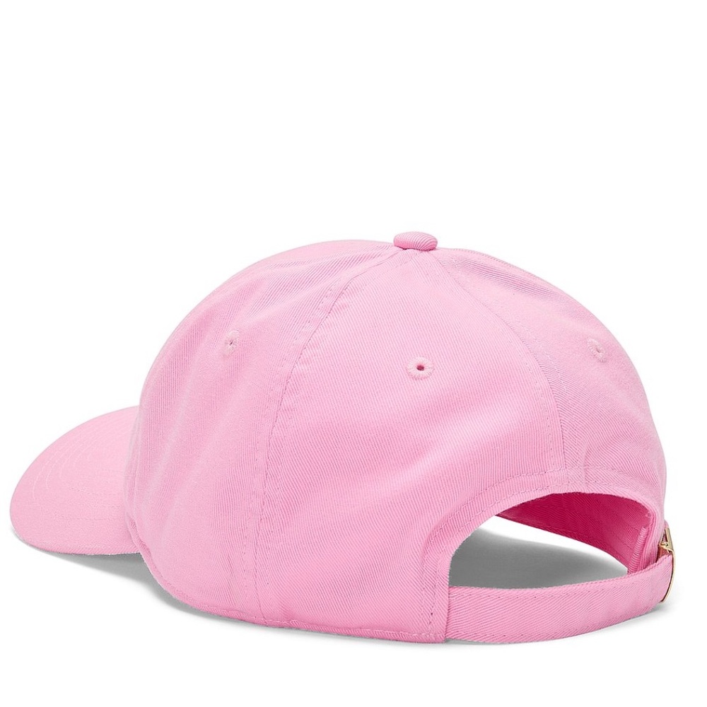 NWT LoveShackFancy X PINK Limited Edition Baseball Hat in Pink Lollipop - Picture 3 of 7